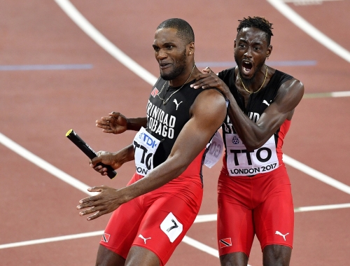 Trinidad And Tobago Shocks United States With 4x400m Win Watch Athletics